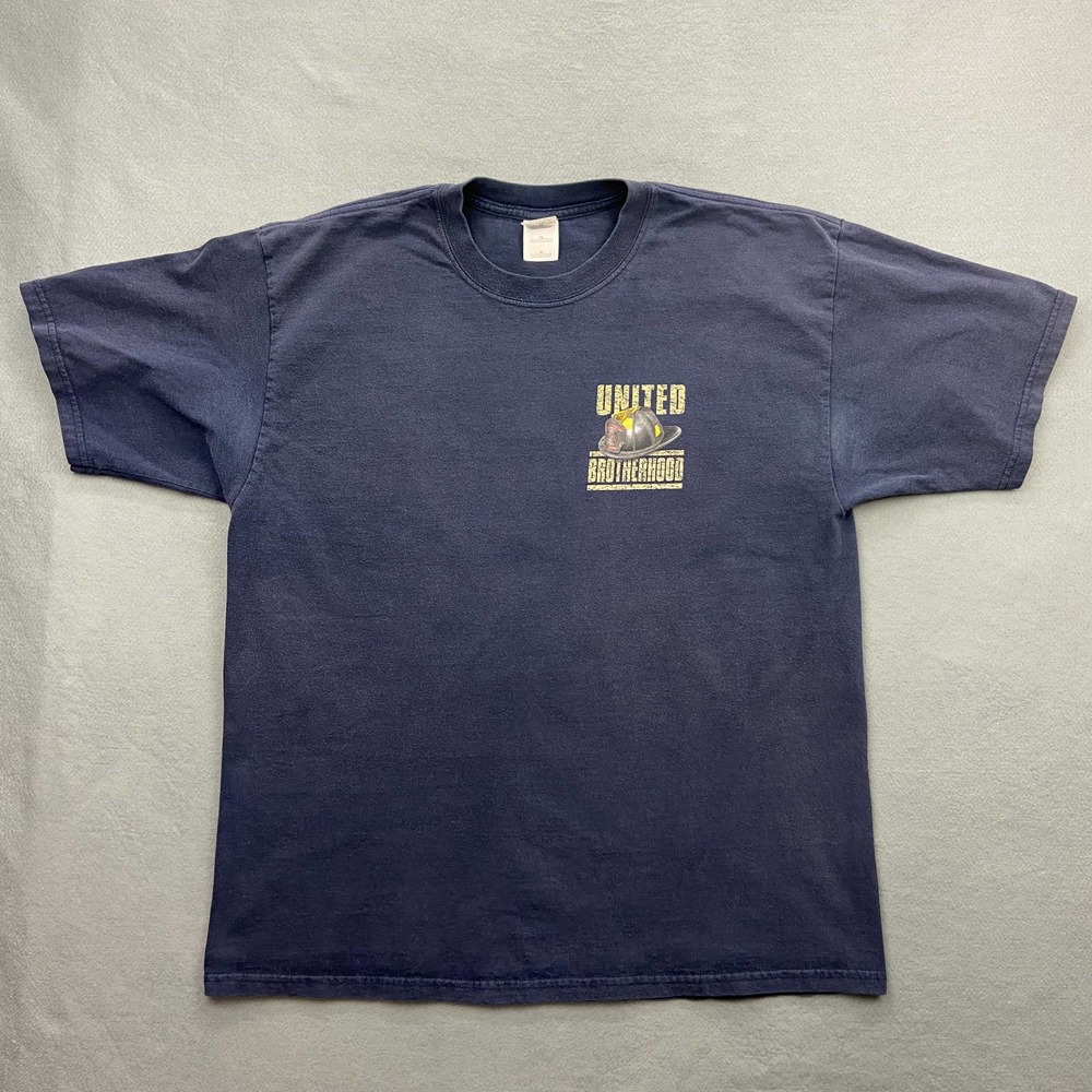 UNITED BROTHERHOOD REAL FAMILY FIREFIGHTER T-SHIRT XL